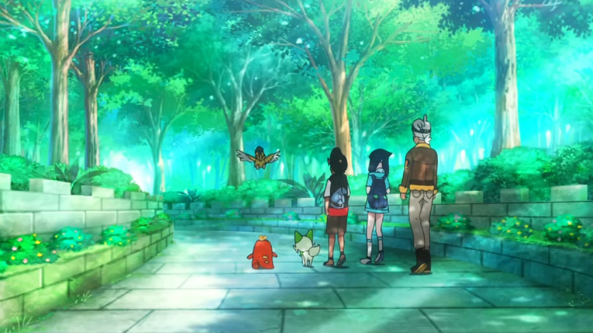 Liko's grandmother awaits in the Old Castle. (Image via The Pokemon Company)